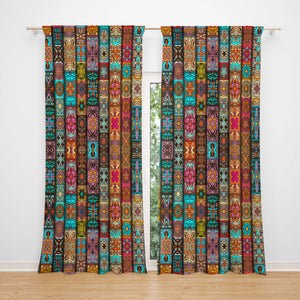 Southwest Pattern Window Curtains