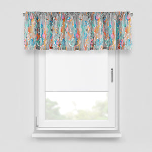Rainy Day Ikat Window Curtains