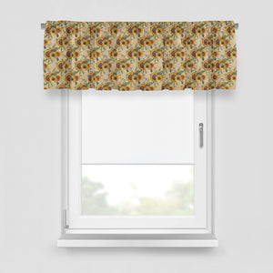 Country Sunflower Window Curtains