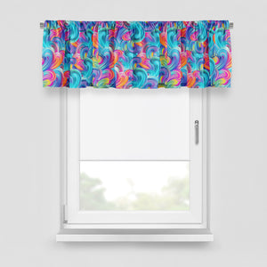 Olaa Boho Window Curtains Colorful Window Treatments Options Blackout Lined Semi Sheer Sheer Valance