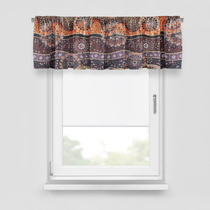 Boho Abstract Window Curtains