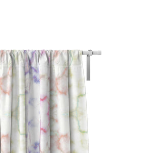 Pastel Marble Window Curtains