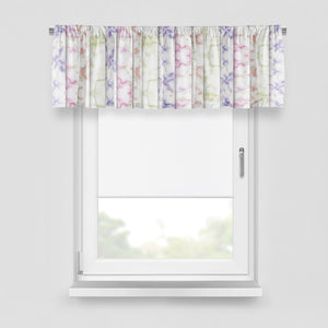 Pastel Marble Window Curtains