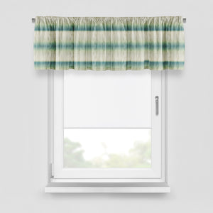 Green Fields Tie Dye Window Curtain