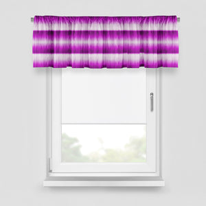 Purple Thunder Tie Dye Window Curtain
