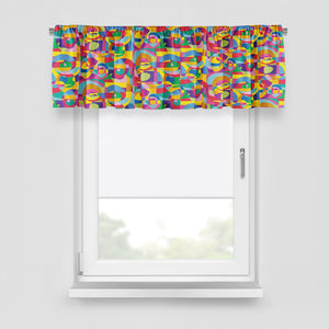 Eclectic Abstract Window Curtains