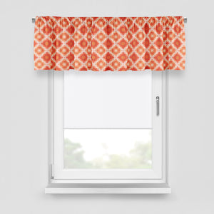 Peachy Boho Window Curtains