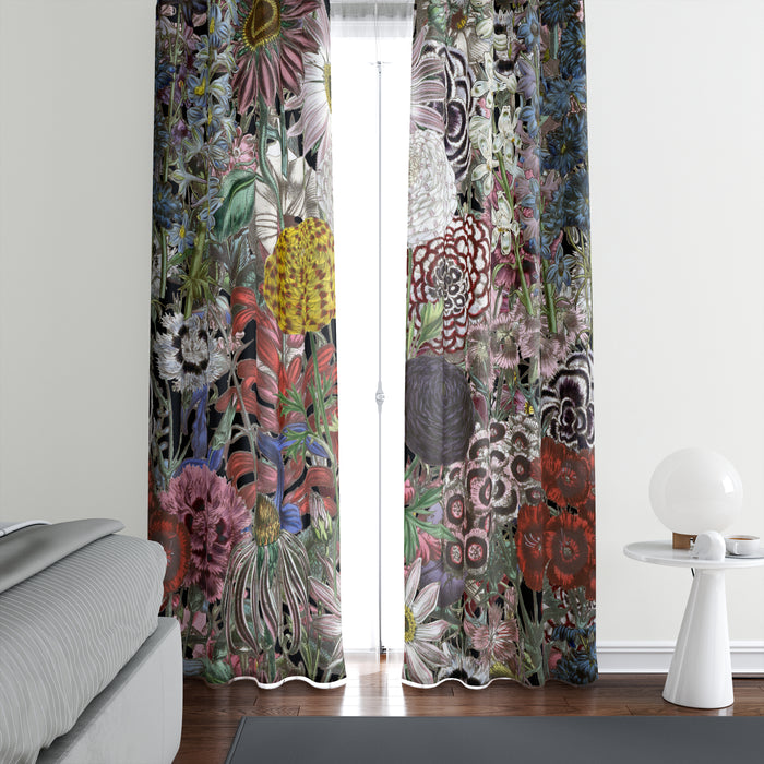 Amelia Sue Floral Window Curtains