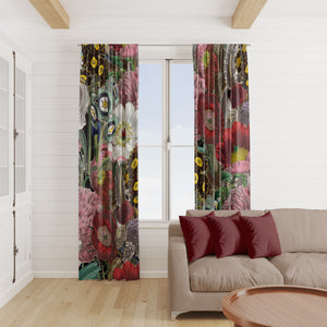  Vintage Jayne Floral Window Curtains