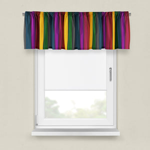 Boho Stripes Wispy Window Curtains Boho