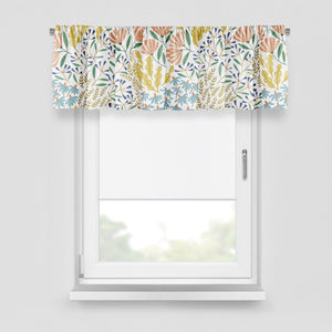 Window Curtains Botanical Wildflower