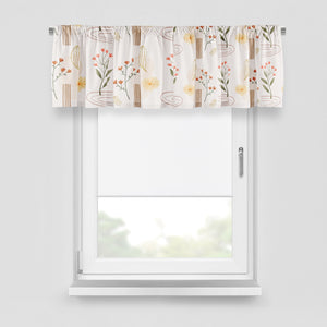 Window Curtains Modern Botanical
