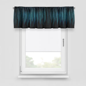 Aqua Rain Navy Window Curtains Size Options Custom Curtain Panels