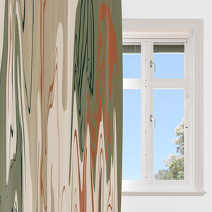 Desert Swirls Window Curtains