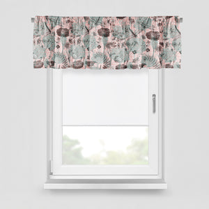 Dragonfly Floral Window Curtains