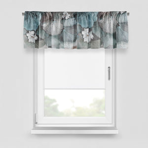  Sage Green Floral Elegant Window Curtains Custom Sizes Available