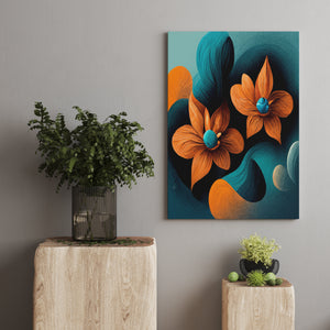 Modern Floral Wall Canvas