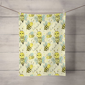 Honey Bee Shower Curtain