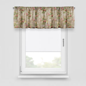 Shabby Farmhouse Window Treatments, Custom Window Curtains, Window Valance