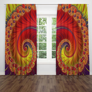 Color Passion Boho Winodw Curtains