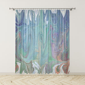 Hippie Style "Frankie" Sheer and Blackout Window Curtains