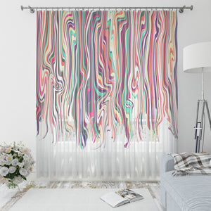 ECLECTIC HIPPIE BOHO SHEER AND BLACKOUT WINDOW CURTAINS