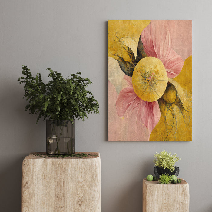 Katereena Floral Wall Canvas