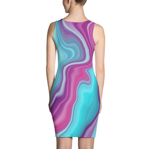Summer Swirl Body Con Dress