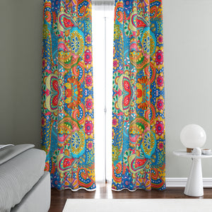 Passion Paisley Window Curtains
