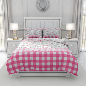 Granny Chic Pink Floral Bedding