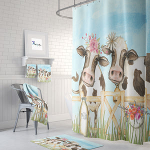 Precious Cows Shower Curtain 