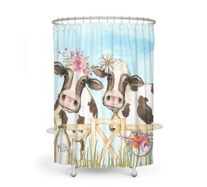 Precious Cows Shower Curtain 