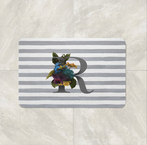 Personalized Monogram Bath Mat