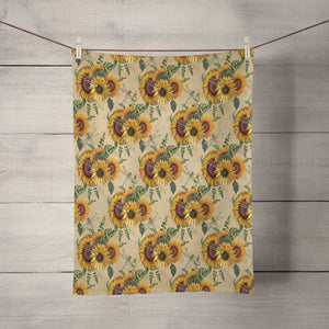 Country Sunflower Towel