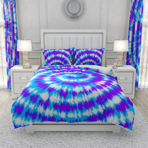 Purple Tie Dye Bedding
