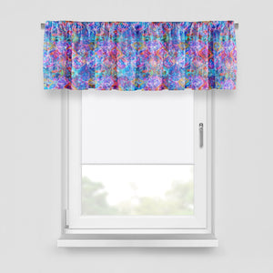Wild Shibori Window Curtains Options Blackout Valance Sheers Lined Window Treatments